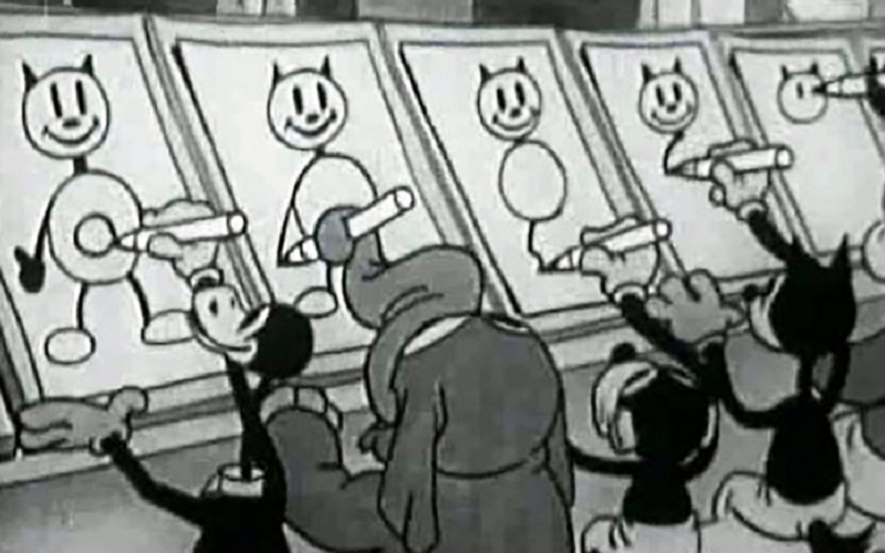 History of the Making of the First Color Cartoons